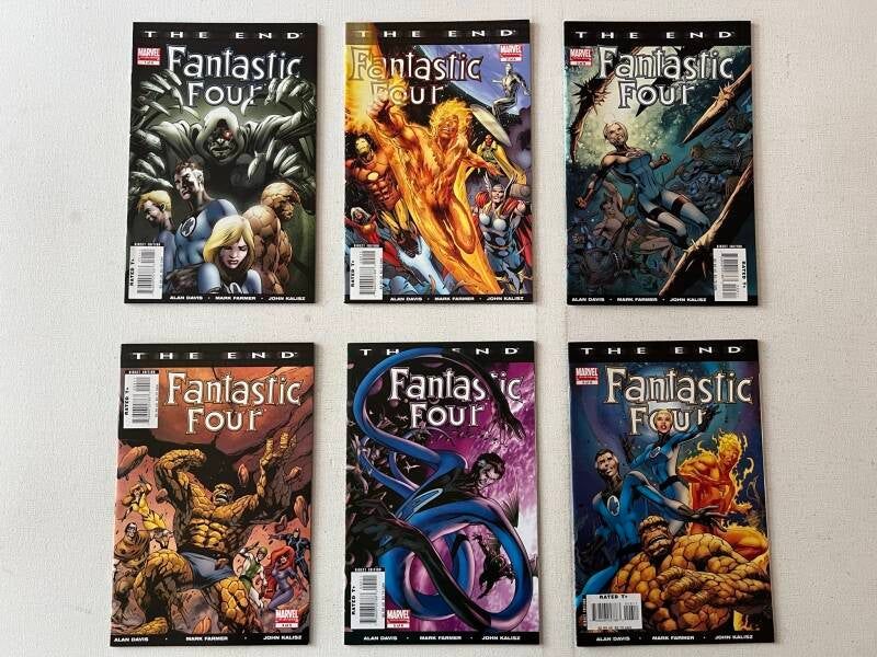 Fantastic Four: The End 1-6 (2006 Marvel)
