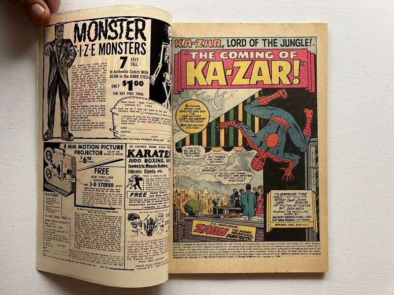 Ka-Zar (Vol 1) 1-3 (1970 Marvel / Complete Series) - Image 18