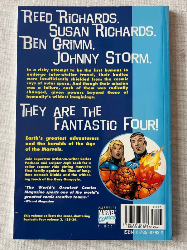 Fantastic Four: Flesh & Stone TPB (2001 Marvel) - Image 2