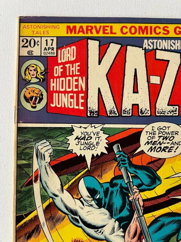 Astonishing Tales 17 - Featuring Ka-Zar (1972 Marvel) - Image 2