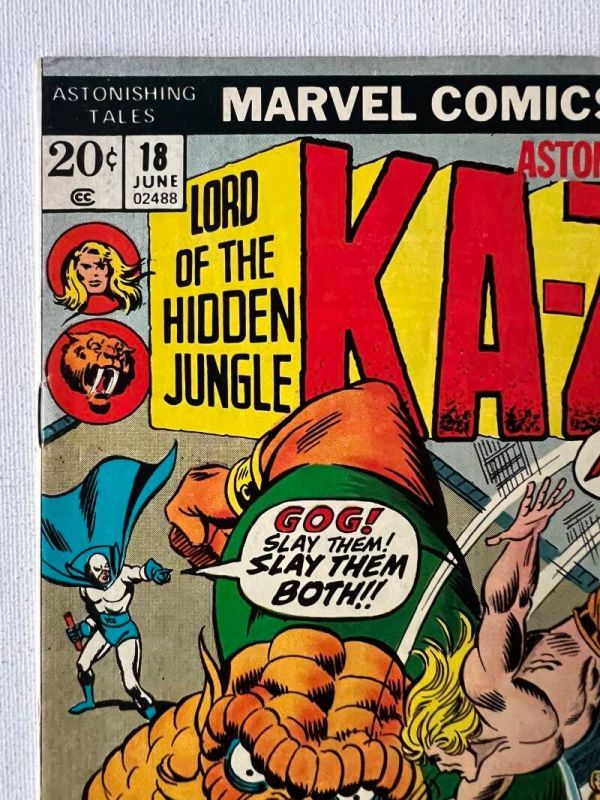 Astonishing Tales 18 - Featuring Ka-Zar (1972 Marvel) - Image 2