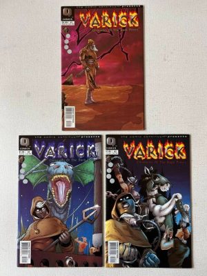 Varick: Chronicles of the Dark Prince 1-3 (1999 Q Comics Complete Mini-Series)