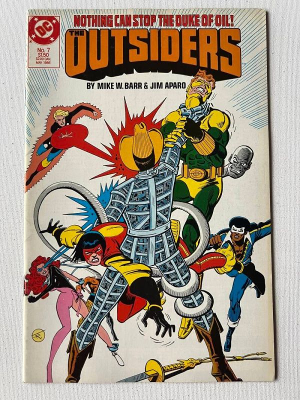Outsiders 7 (1986 DC)