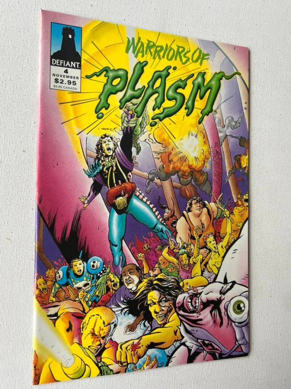 Warriors Of Plasm 4 (1993 Defiant) - Image 3