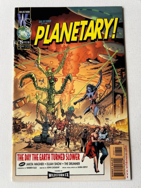 Planetary 8 (1999 By Warren Ellis, Art By John Cassaday)