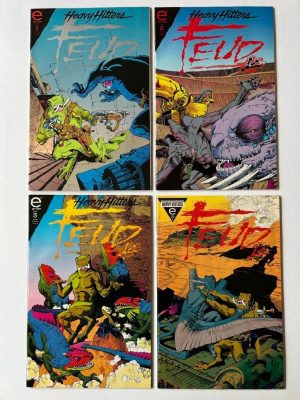 Feud 1-4 (1993 Marvel/Epic Comics By Mike Baron & Mike Nelson)