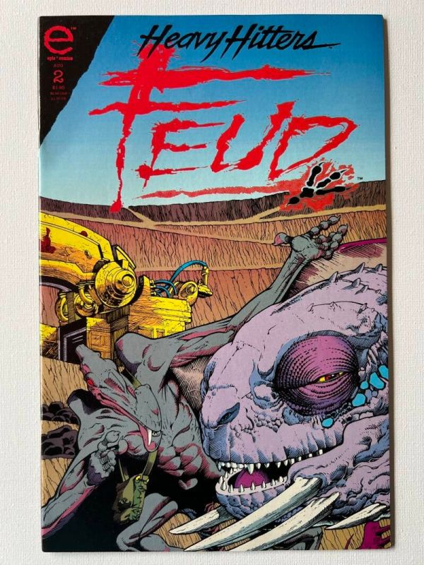 Feud 1-4 (1993 Marvel/Epic Comics By Mike Baron & Mike Nelson) - Image 4