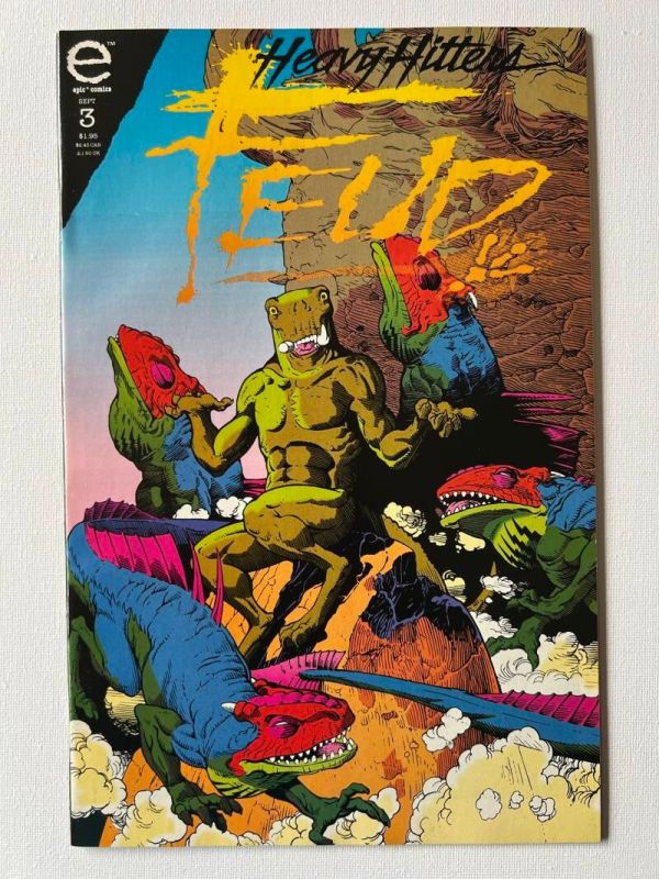 Feud 1-4 (1993 Marvel/Epic Comics By Mike Baron & Mike Nelson) - Image 6