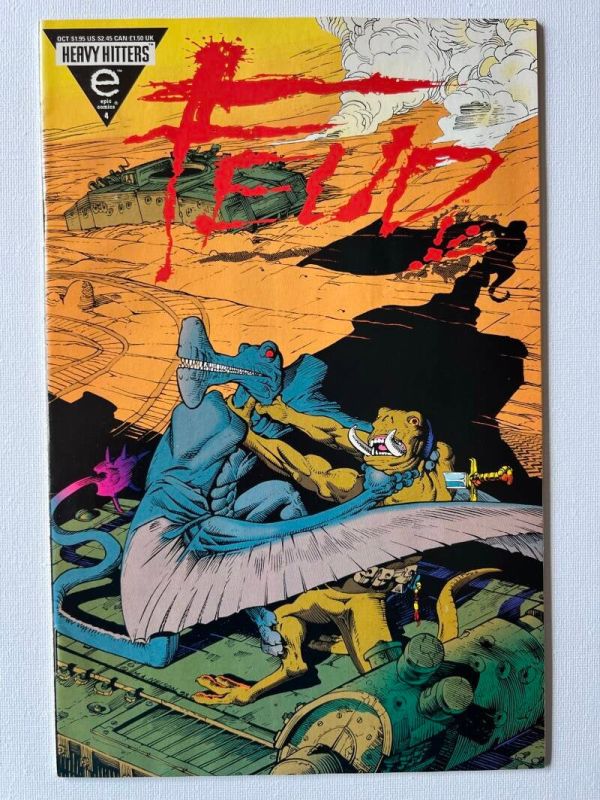 Feud 1-4 (1993 Marvel/Epic Comics By Mike Baron & Mike Nelson) - Image 7