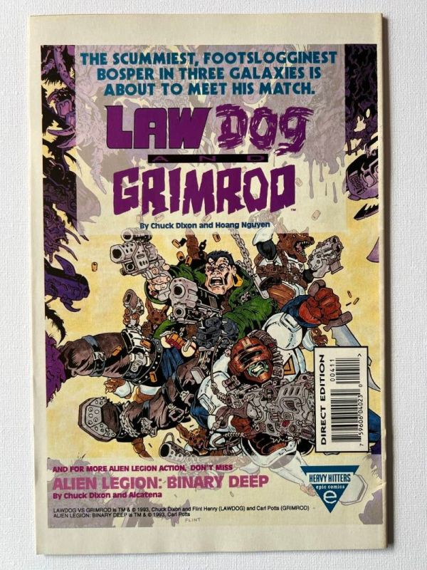 Feud 1-4 (1993 Marvel/Epic Comics By Mike Baron & Mike Nelson) - Image 8