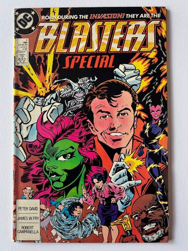 Blasters 1 (1989 DC Comics)