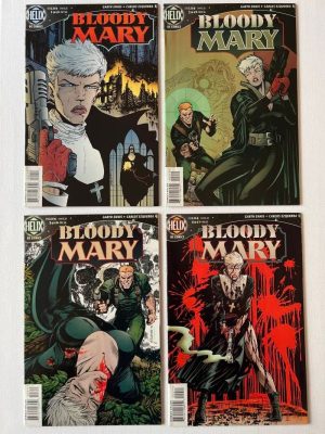 Bloody Mary 1-4 (1997 DC / Helix / Garth Ennis)