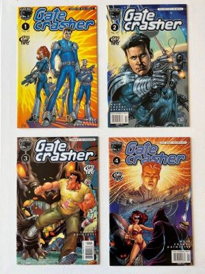 Gatecrasher: Ring of Fire 1-4 (2000 Black Bull Complete Mini-Series)