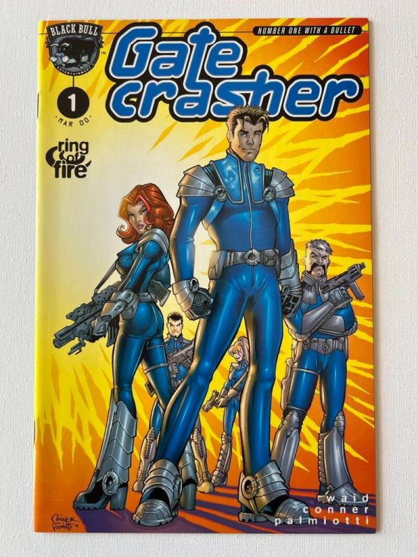 Gatecrasher: Ring of Fire 1-4 (2000 Black Bull Complete Mini-Series) - Image 2