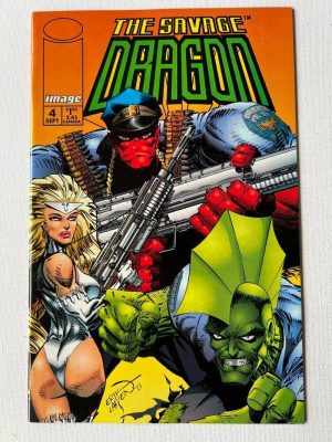 Savage Dragon 4 (1993 Image)