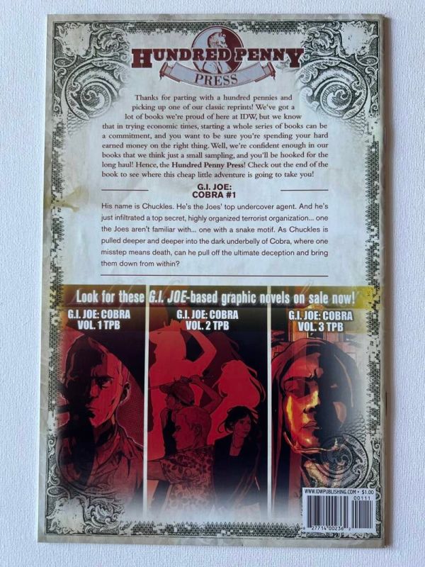 GI Joe Cobra (2011 IDW Hundred Penny Press Edition) - Image 2