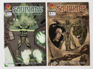 Saurians: Unnatural Selection 1-2 (2002 CrossGen / Complete Mini-Series)