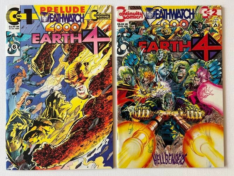 Earth 4 Deathwatch 2000 1 & 2 (1993 Continuity)