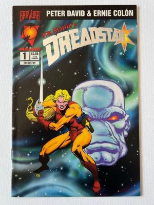 Dreadstar 1 Silver Foil Logo Cover (1994 Malibu / Bravura)