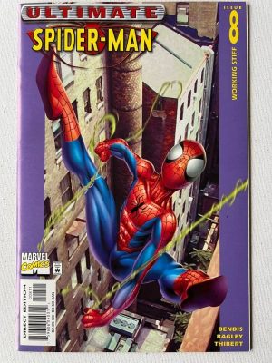Ultimate Spider-Man 8 (2001 Marvel / Brian Michael Bendis & Mark Bagley)