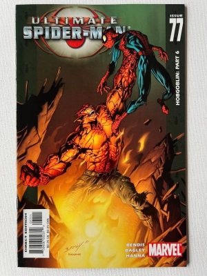 Ultimate Spider-Man 77 (2001 Marvel / Brian Michael Bendis & Mark Bagley)
