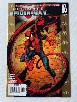 Ultimate Spider-Man 86 (2001 Marvel / Brian Michael Bendis & Mark Bagley)