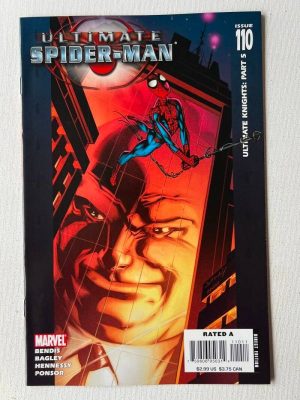 Ultimate Spider-Man 110 (2001 Marvel / Brian Michael Bendis & Mark Bagley)