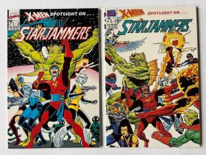Starjammers 1-2 AKA X-Men Sportlight: Starjammers(1990 Marvel / Complete Prestige Format Limited-Series)