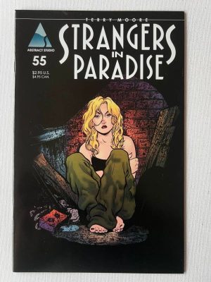Strangers In Paradise 55 (1996 Image Abstract / Terry Moore)