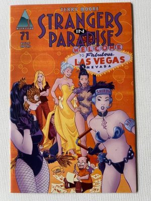 Strangers In Paradise 71 (1996 Image Abstract / Terry Moore)