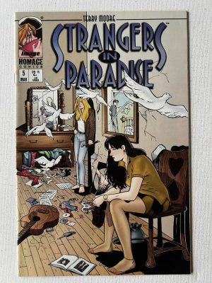 Strangers In Paradise 5 (1996 Image Abstract / Terry Moore)