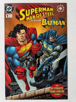 Superman The Man of Steel 1 Kenner Limited Edition (1991 DC / Batman Appearance)