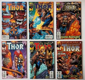 Thor 21-25 + Thor Annual 2000 (1998  Marvel Comics / 2nd Series / Complete 6 Part Story By Dan Jurgens, John Romita Jr And Klaus Jansen)