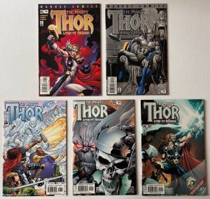 Thor 46-50 (1998  Marvel Comics / 2nd Series / Complete 5 Part Story “By Fire Reborn” By Dan Jurgens & Tom Raney)