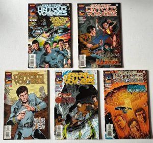 Star Trek Untold Voyages 1-5 (1998 Marvel Comics / Complete Limited-Series)