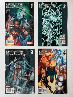 Ultimate Secret 1-4 (2005 Marvel Comics / Complete Limited-Series)