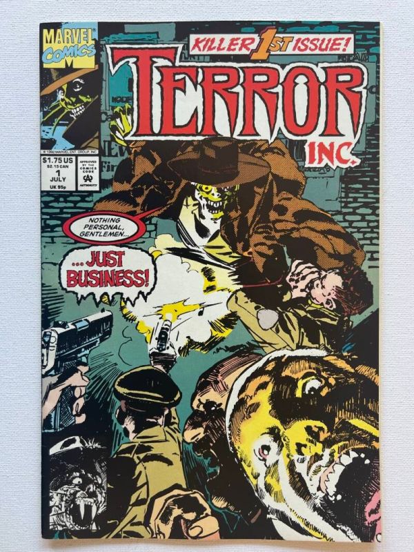 Terror Inc 1 (1992 Marvel)