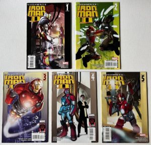 Ultimate Iron Man II 1-5 (2008 Marvel Comics / Complete Limited-Series)