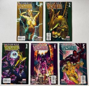 Ultimate Vision 1-5 (2007 Marvel Comics / Complete Limited-Series)