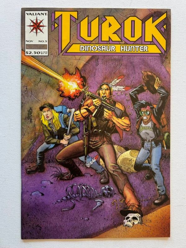 Turok: Dinosaur Hunter 5 (1993 Valiant By Timothy Truman And Rags Morales)