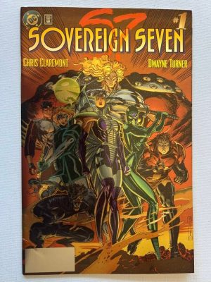 Sovereign Seven 1 Gold Cover Version (DC Comics / Gold Cover Version)