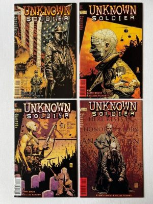 Unknown Soldier 1-4 (1997 DC Vertigo / Complete Mini-Series By Garth Eniis & Lilian Plunkett)