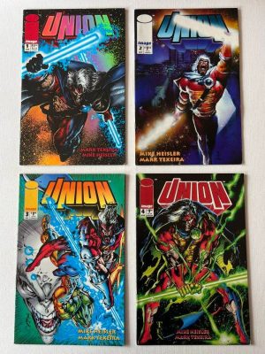 Union 1-4 (1993 Image Comics / Complete Mini-Series)
