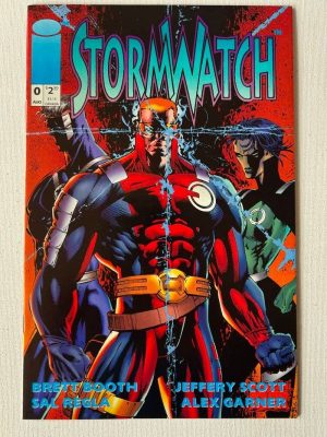 Stormwatch 0 (1993 Image Comics)  With card. Cover price $2.50.
