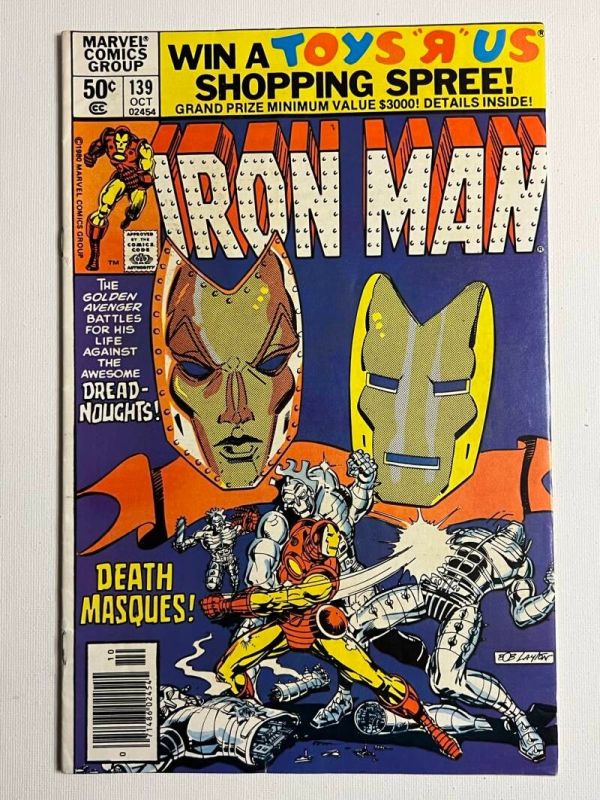 Iron Man 139 (1980 Marvel Comics / David Michelinie & Bob Layton)