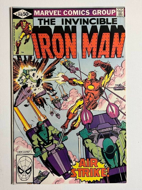 Iron Man 140 (1980 Marvel Comics / David Michelinie & Bob Layton)