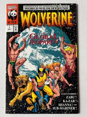 Wolverine: Global Jeopardy  (1993 Marvel Comics / WWF 1-Shot)