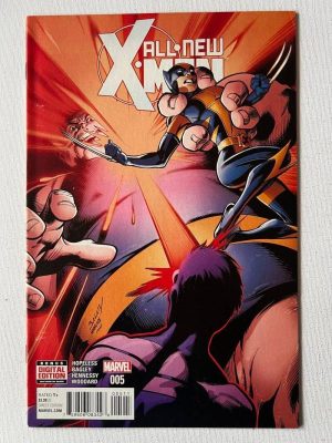 All New X-Men 5  (2015 Marvel) (By Dennis Hope & Mark Bagley)