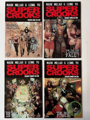 Super Crooks 1-4 (2012 Marvel / Icon Complete Set / TV Series Is Being Developed)