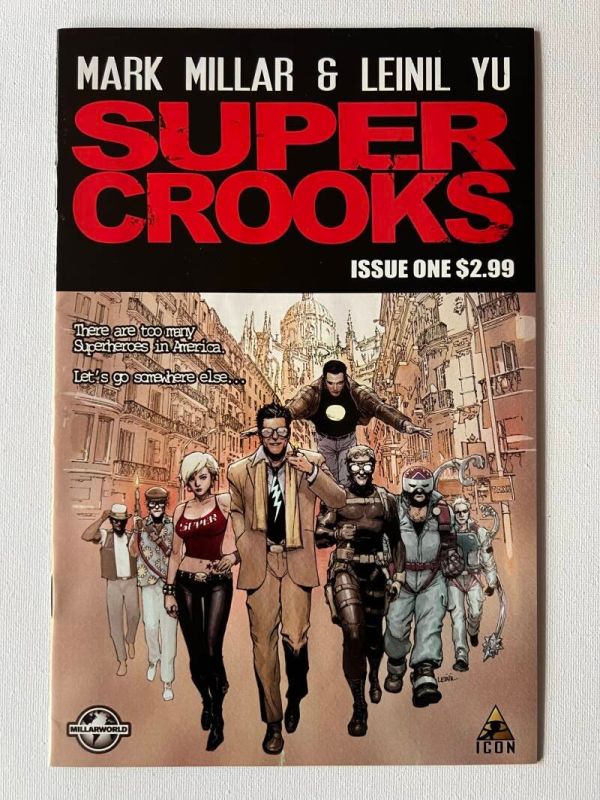 Super Crooks 1-4 (2012 Marvel / Icon Complete Set / TV Series Is Being Developed) - Image 2